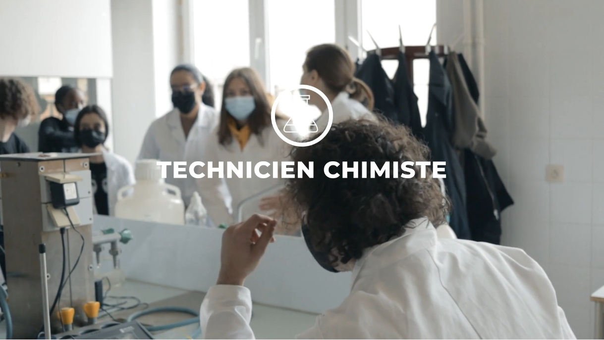 Vidéo de présentation de la section Technicien·ne chimiste